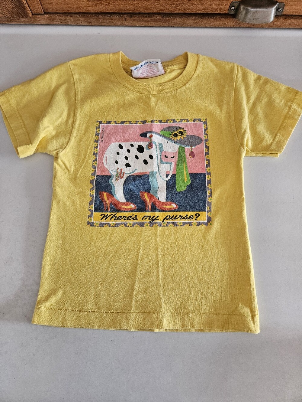 VTG Cows Ice Cream Graphic Tee Shirt